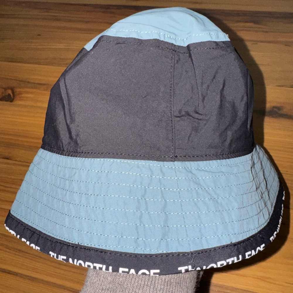 North Face Cypress Bucket Hat Blue Black Logo Unisex S/M Gorpcore Outdoor - Picture 4 of 10